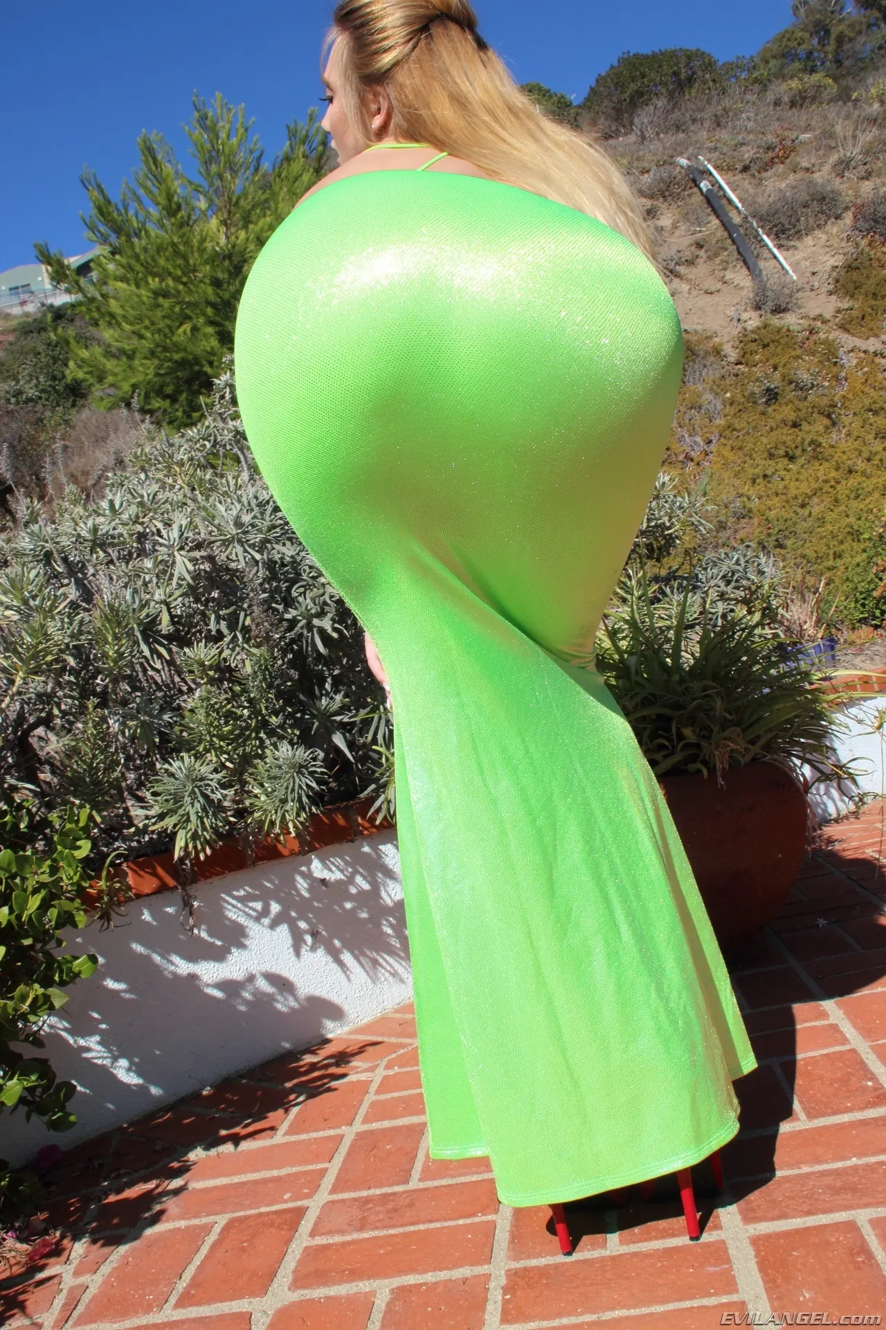 Evil Angel 'Clase de estiramiento 15' protagonizando AJ Applegate (foto 10)