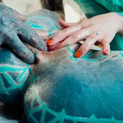 Anuskatzz in 'Evil Angel' and Silvia: Anal Gaping Threesome! (Thumbnail 8)