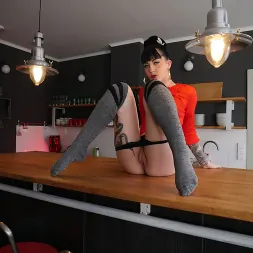 Charlotte Sartre en 'Evil Angel' Rameras anales dobles (Miniatura 21)