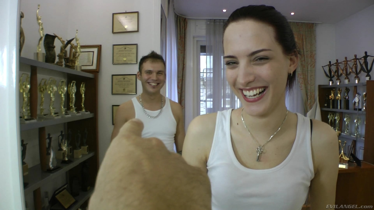 Demetris en 'Evil Angel' Rocco uno a uno 5 (Miniatura 1)