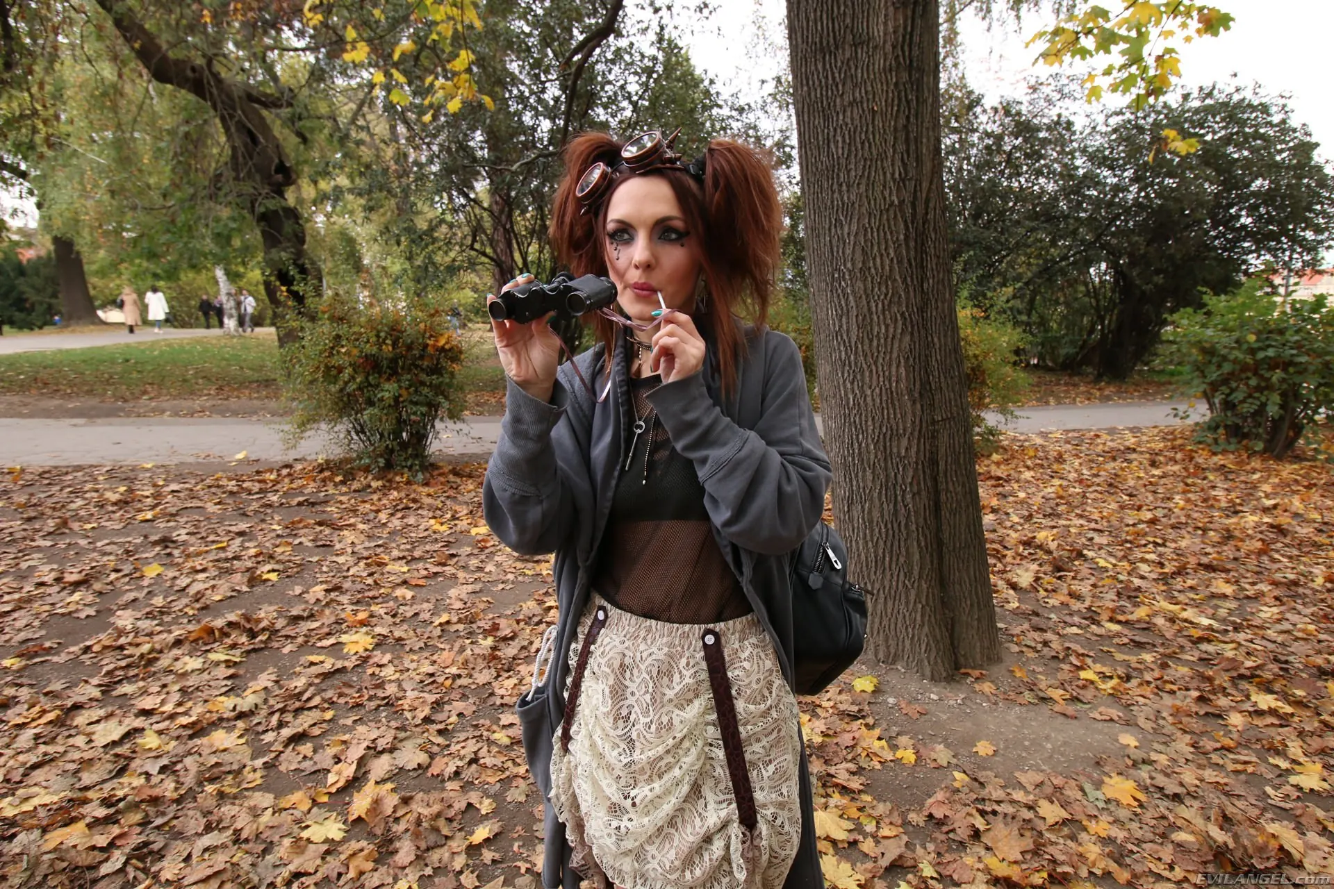 Evil Angel 'Bite Size Anal Beauties' starring Dominica Phoenix (Photo 1)