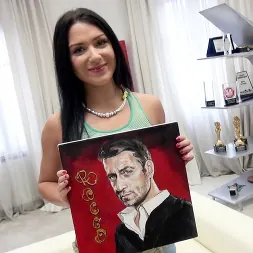 Jessica Lincoln en 'Evil Angel' Los castings íntimos de Rocco 14 (Miniatura 1)