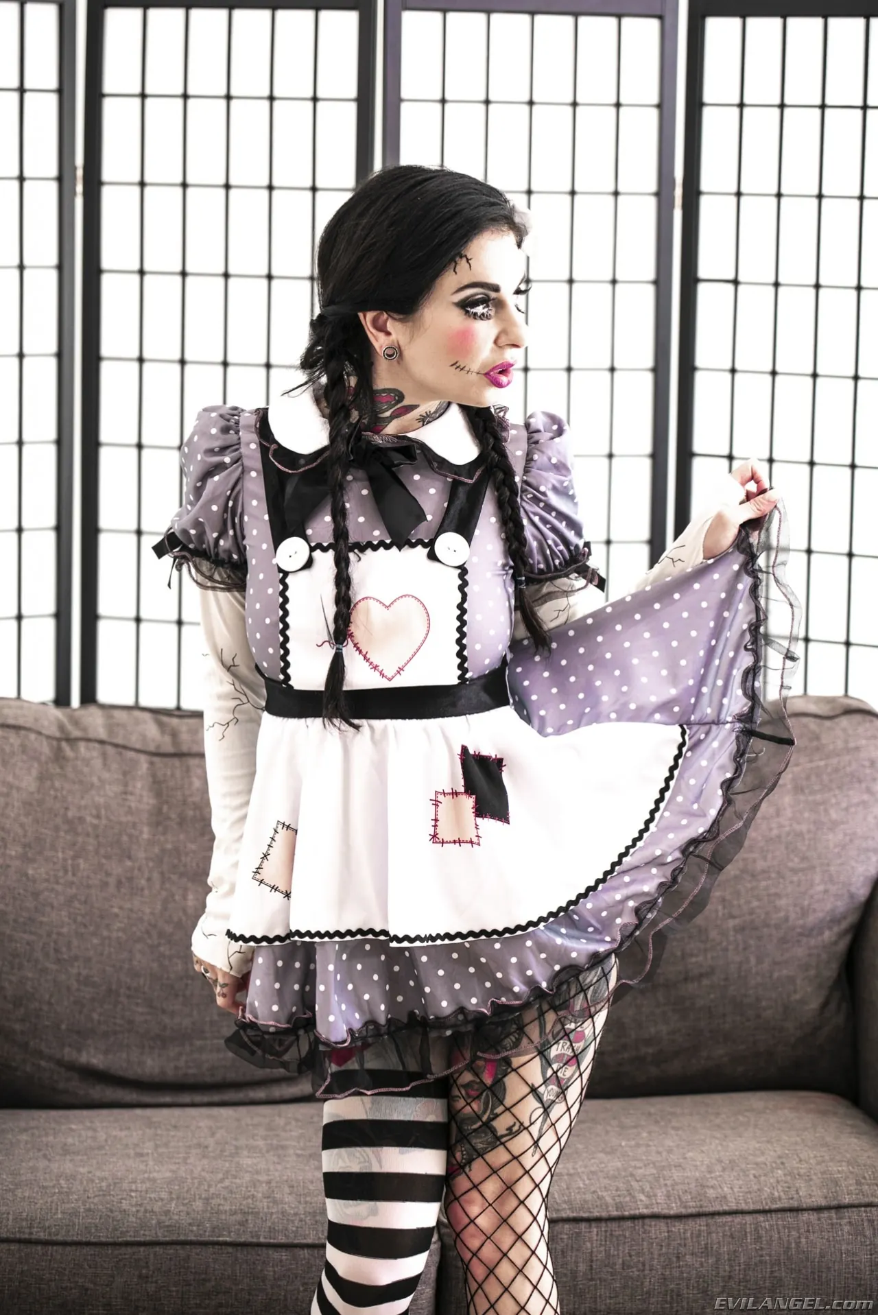 Evil Angel 'Fantasías anales jodidas' protagonizando Joanna Angel (foto 22)