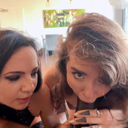 Kristy Black in 'Evil Angel' KRISTY and EDEN Deepthroat BJ 3-Way (Thumbnail 14)