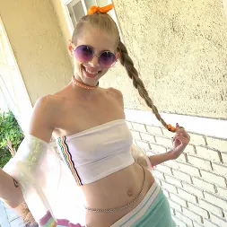 Kyaa Chimera in 'Evil Angel' Hookup Hotshot: Sex Tapes Volume 7 (Thumbnail 1)