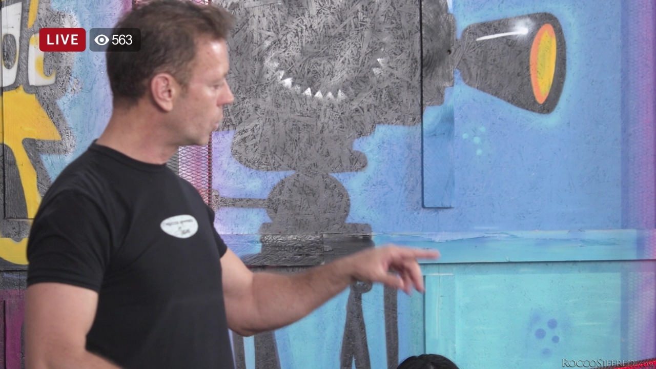 Malena en 'Evil Angel' Academia dura 5 de Rocco Siffredi (Miniatura 1)
