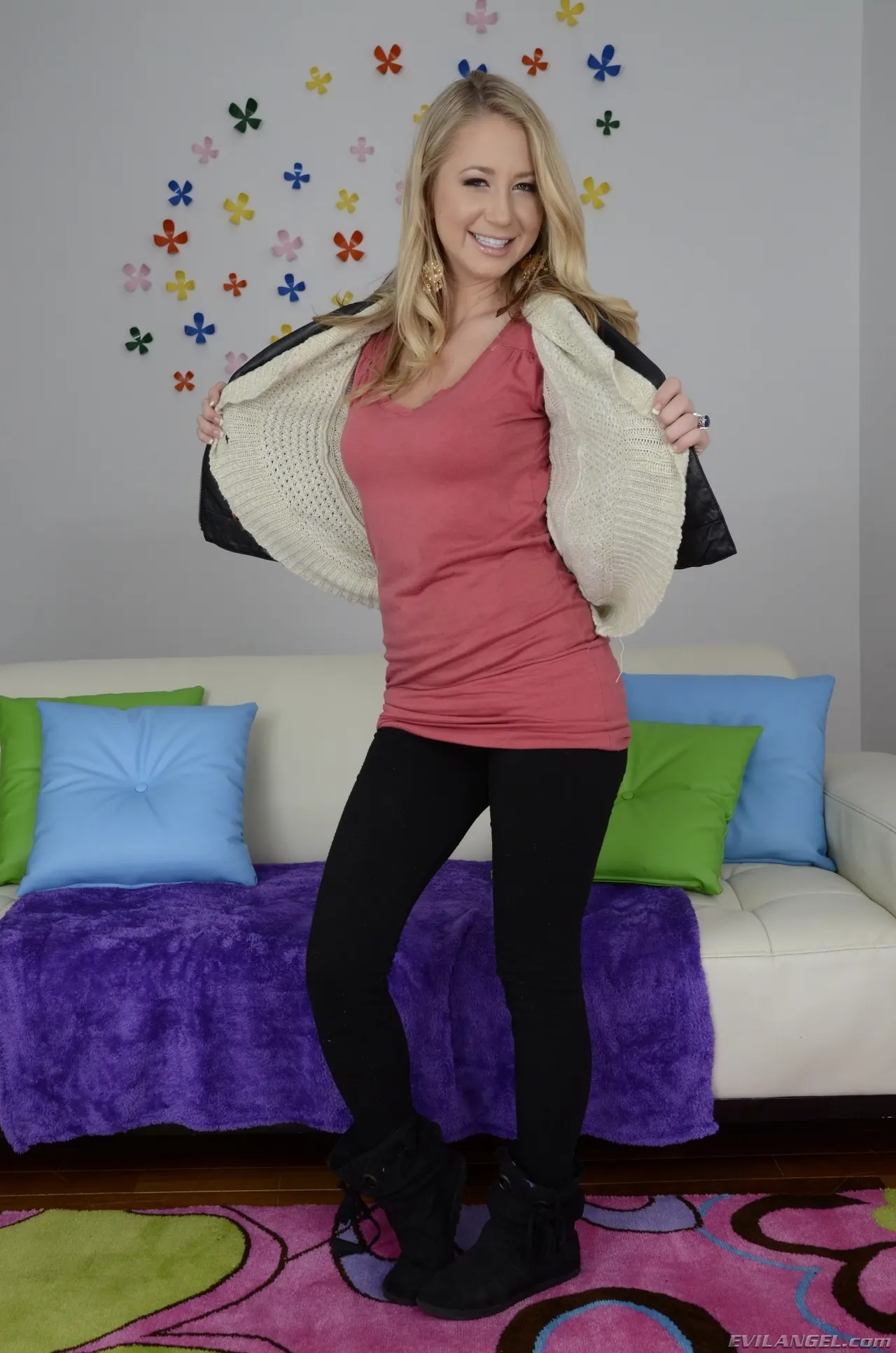 Evil Angel 'Slurpy Throatsluts' starring Mandy Armani (Photo 16)