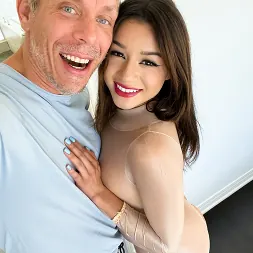Mickey Violet in 'Evil Angel' Deepthroat and Creampie! (Thumbnail 7)