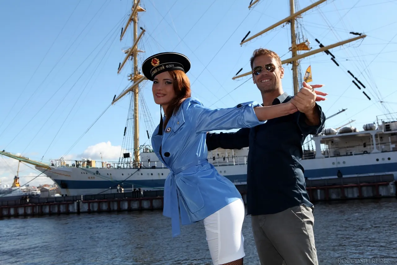 Milla Yul in 'Rocco's Bitches In Uniform 2' from 'Evil Angel' (Photo 1) Evil Angel 'Rocco's Bitches In Uniform 2' starring Milla Yul (Photo 1)