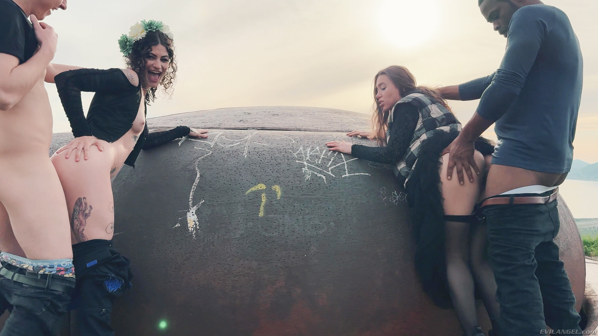 Evil Angel 'Crossing Borders 2' starring Monika Wild (Photo 6)