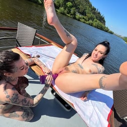 Proxy Paige in 'Evil Angel' Proxy's Crazy DP Orgy Boat Trip! (Thumbnail 9)