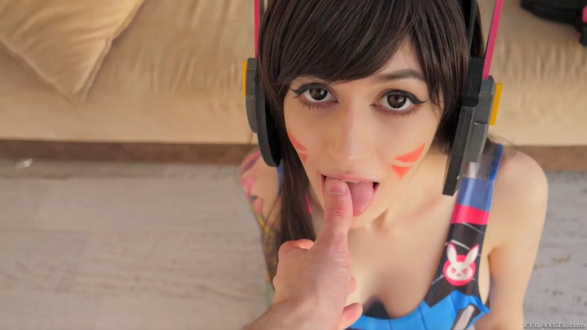 Evil Angel 'Anal Creampie For DVA' starring Purple Bitch (Photo 1)