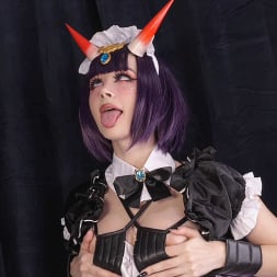 Purple Bitch in 'Evil Angel' Shuten Douji Is A Horny Maid (Thumbnail 2)