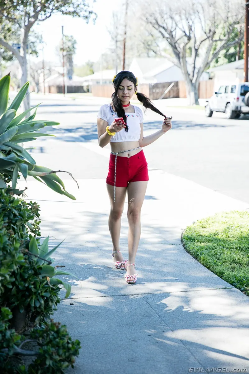 Evil Angel 'Hookup Hotshot: Cruising The Internet' starring Rose Darling (Photo 1)