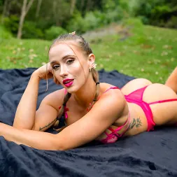 Scarlet Chase in 'Evil Angel' Cover Me In Sun, Oil and Cum (Thumbnail 1)