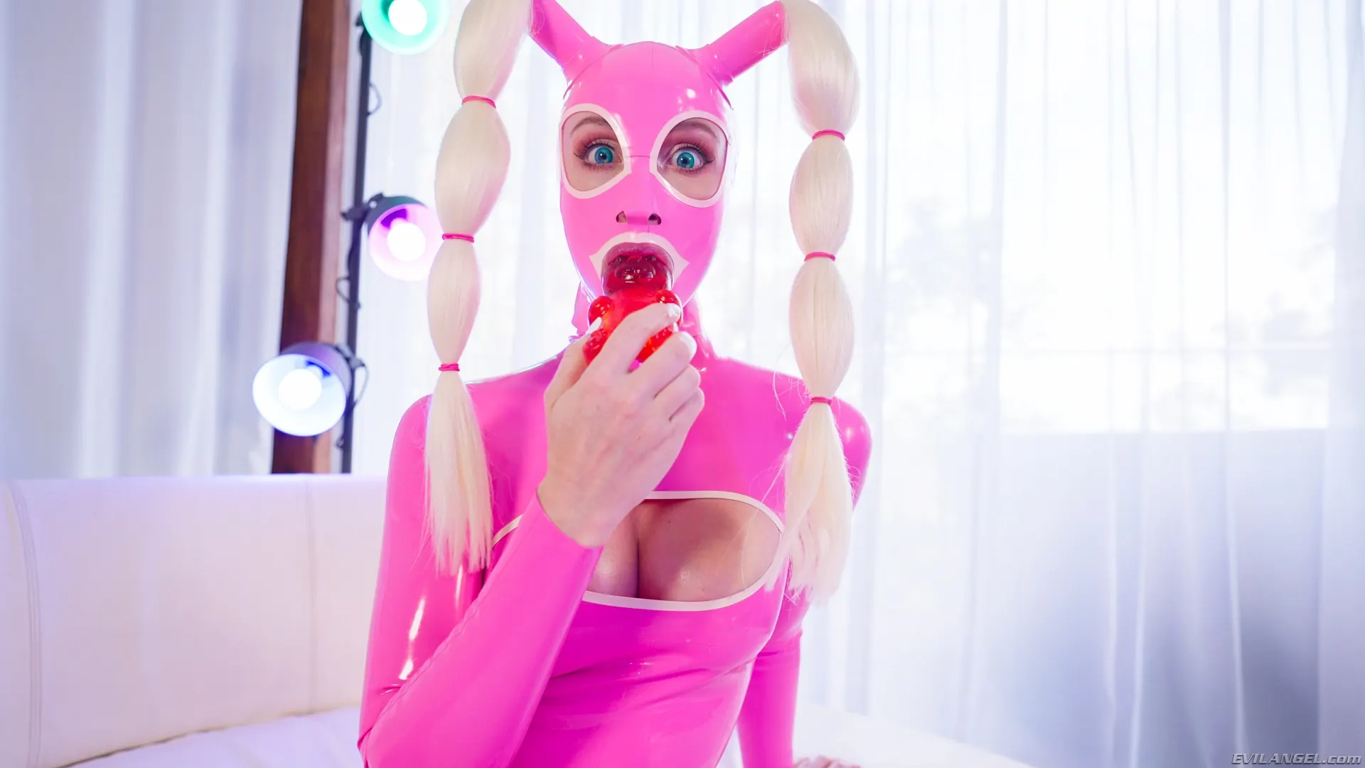 Evil Angel 'Tasty Latex, Anal Treats and Fuck Machine' starring Scarlet Chase (Photo 9)