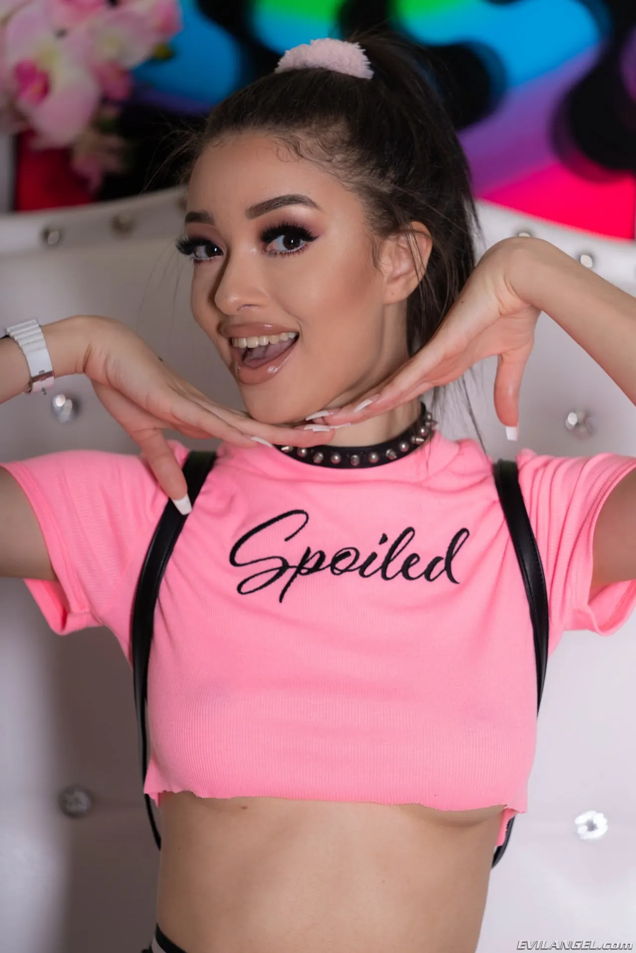 Scarlett Bloom in 'Hookup Hotshot: Sex Dollz' from 'Evil Angel' (Photo 4) Evil Angel 'Hookup Hotshot: Sex Dollz' starring Scarlett Bloom (Photo 4)
