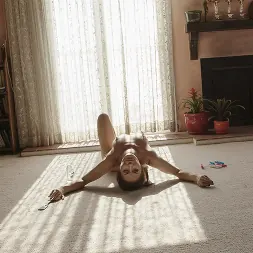 Sheena Shaw in 'Evil Angel' Sheena's Stretching Tour Part 2 (Thumbnail 1)