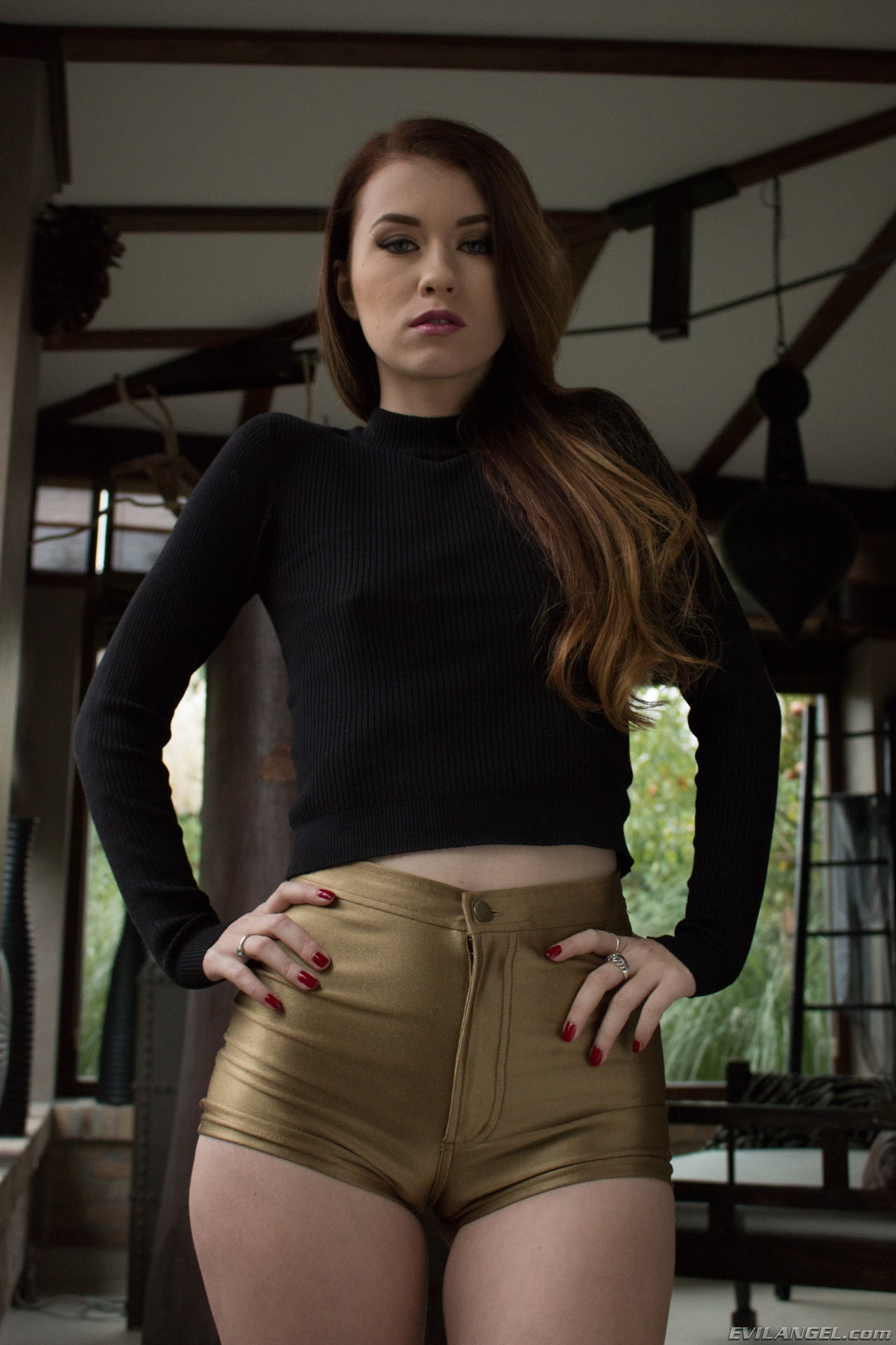Tiffany Doll en 'Evil Angel' Duro en el amor 2 (Miniatura 7)